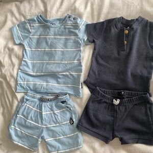 Seven7 Kids Matching Set - Blue and Navy